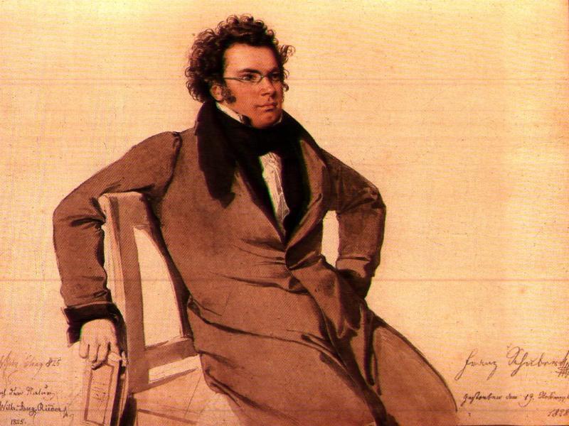 Franz_Schubert_by_Wilhelm_August_Rieder (bron Wikipedia)