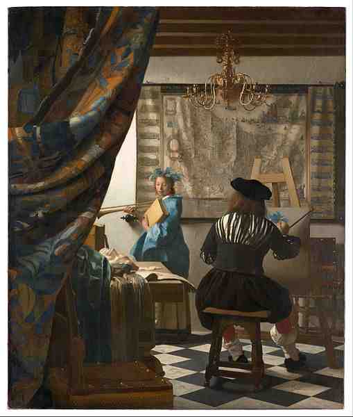 Vermeer, De schilderkunst